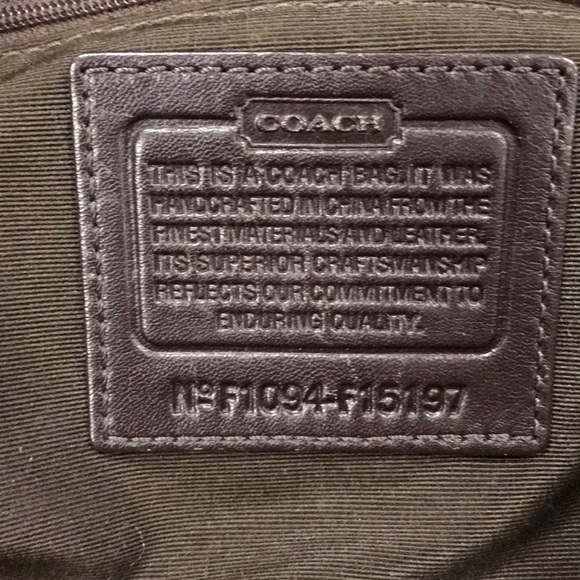 Negotiable! Authentic BNWOT Large Size Coach Purse - Picture 7 of 8